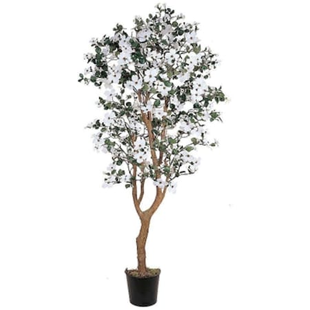 Nearly Natural 5 ft. Dogwood Silk Tree 5019